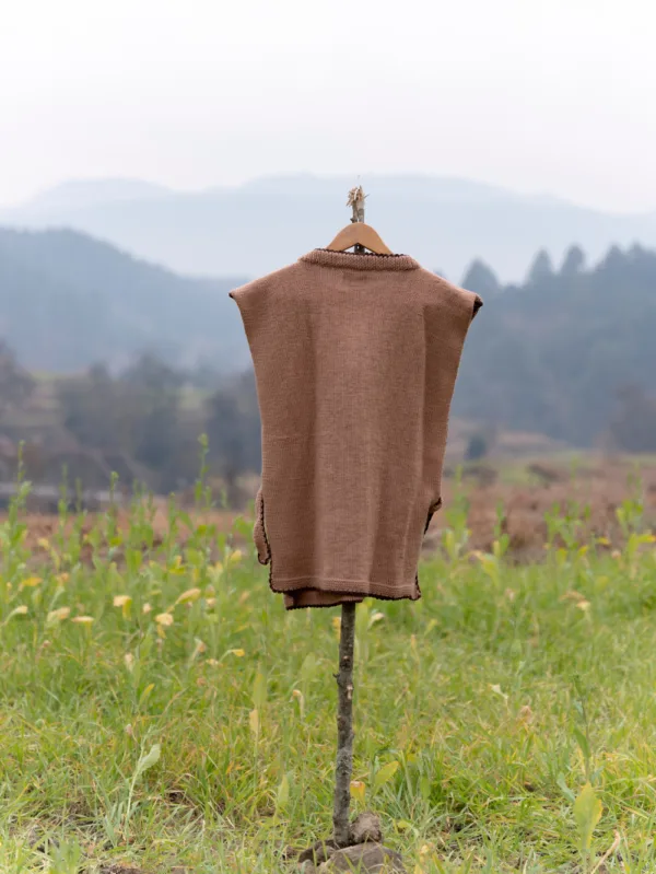 sleeveless Handcrafted Sweater