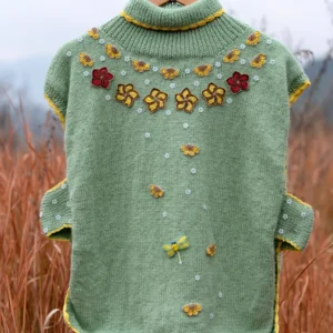 Whispering Hand Crafted Sweater