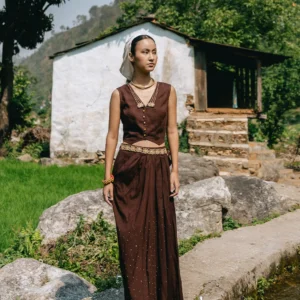 Guluband Allure Wrap skirt