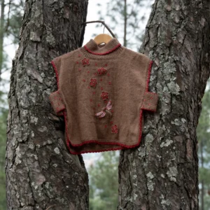 Winter Woods Hand Crafted Sweater
