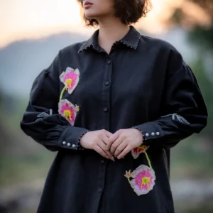 Himalayan Hemp Nightbloom Shirt