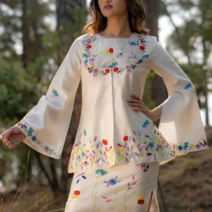 Chanderi Garden Co-ord set
