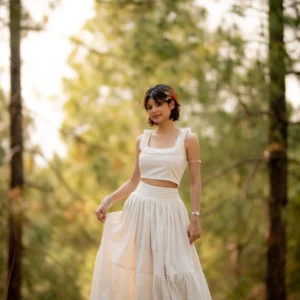 Camellia Tiered Skirt